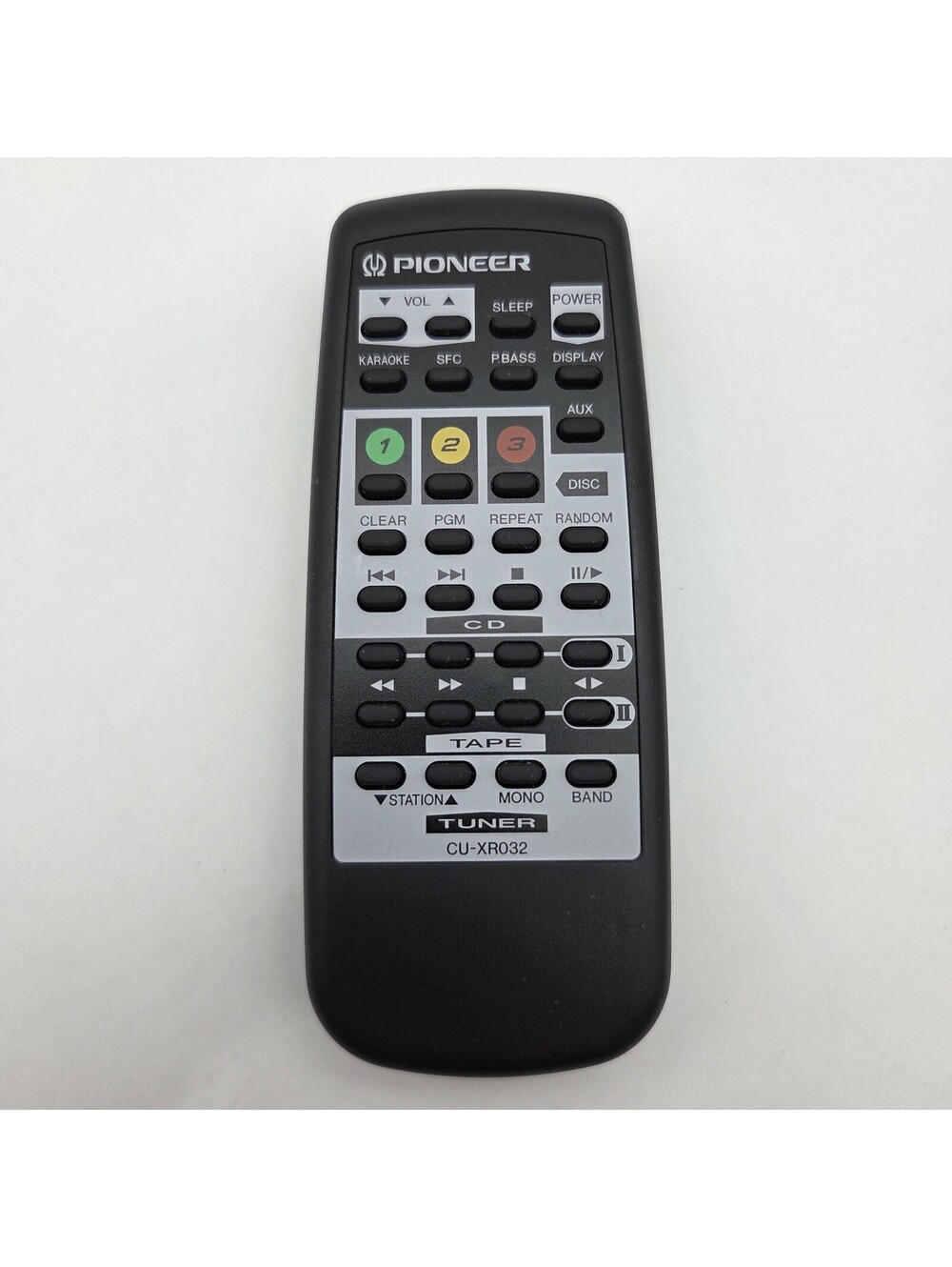 Genuine Rare Pioneer CU-XR032 Audio Tuner XR-series Remote Control OEM - Tested